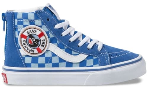 Vans Sk8-Hi Zip Discovery Shark Week (2019) (GS)