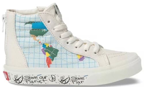 Vans Sk8-Hi Zip Save Our Planet Multi (PS)