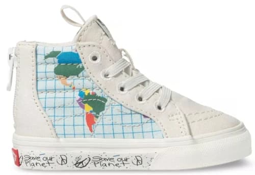 Vans Sk8-Hi Zip Save Our Planet Multi (TD)