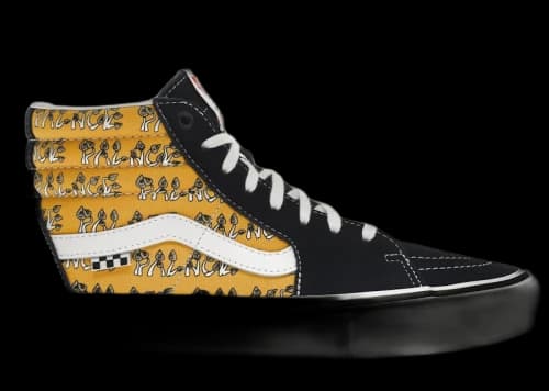 Vans Skate Sk8-Hi Palace Shroom Pack Yellow