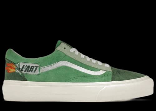 Vans Vault Old Skool Kar L'art Exhaust Green