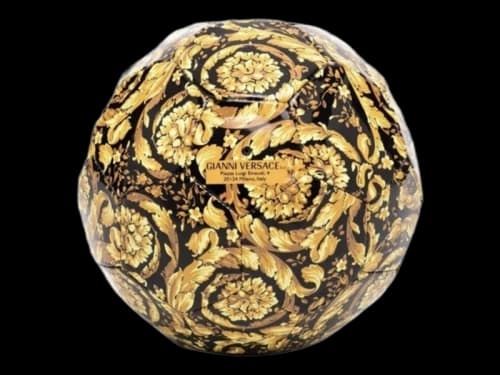 Versace Barocco Soccer Ball Black/Gold