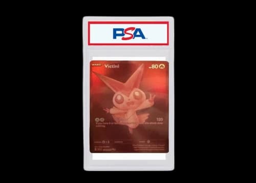 Victini 2025 Pokémon BLK Black White Rare #171 (PSA or BGS Graded)
