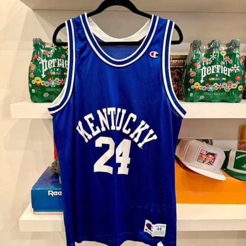 Vintage University of Kentucky Wildcats Basketball Champion Jersey
