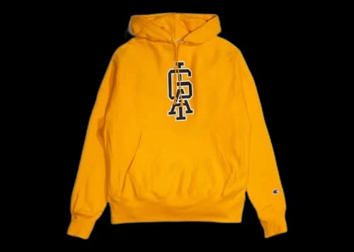 Virgil Abloh Brooklyn Museum Dark Side of The Rainbow Hoodie Orange