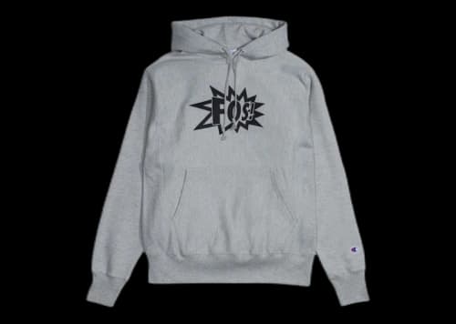 Virgil Abloh Brooklyn Museum FOS CAT Hoodie Heather Grey