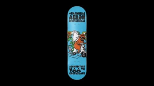 Virgil Abloh Cactus Jack x ARCH Invitational Skateboard Deck Multicolor