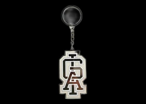 Virgil Abloh x Brooklyn Muesum "Figures of Speech" Gymnastics Art Institute Keychain