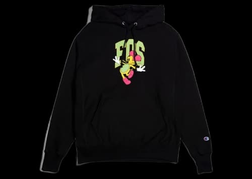 Virgil Abloh x Disney x Brooklyn Museum Mickey Mouse Hoodie Black
