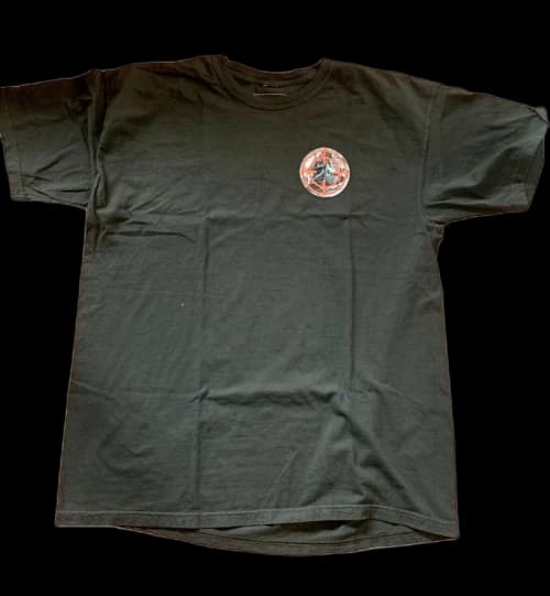 Virgil Abloh x MCA Figures of Speech Cali Dewitt Globe Tee Black