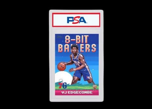 VJ Edgecombe 2025-26 Topps 8-Bit Ballers Rookie #8B-33 (PSA or BGS Graded)