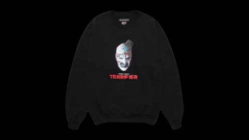 Wacko Maria Terrifier Heavy Weight Sweatshirt VI Sweatshirt Black