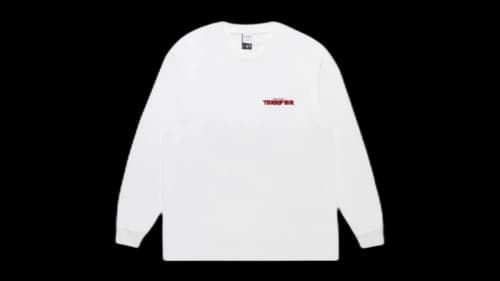 Wacko Maria Terrifier Washed Heavy Weight Long Sleeve T-Shirt White