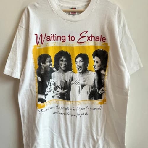 Waiting to Exhale Vintage Whitney Houston T-Shirt White