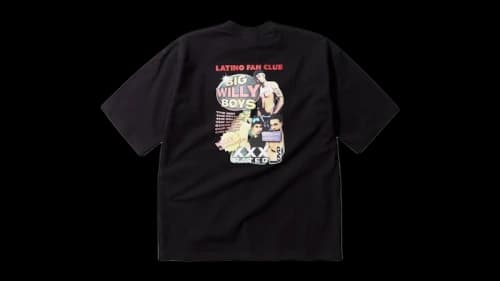 Willy Chavarria LFC Big Boys Tee Washed Black