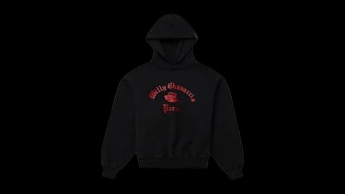 Willy Chavarria WC Paris Hoodie Black