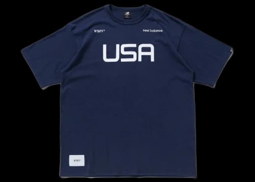 WTAPS x New Balance Academy S/S T-shirt Navy