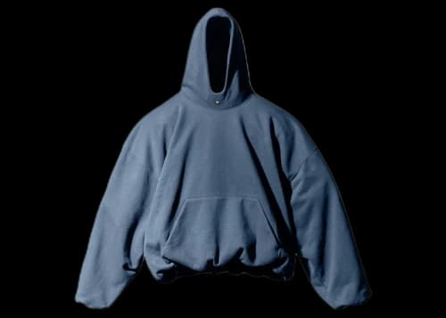 Yeezy Gap Logo Hoodie Dark Blue
