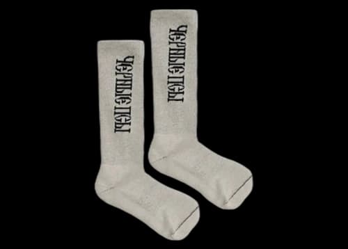 Yeezy Gosha Black Dogs Socks Grey