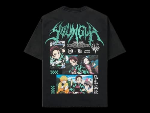 YoungLA x Demon Slayer: Kimetsu no Yaiba Anime Tee Protagonists
