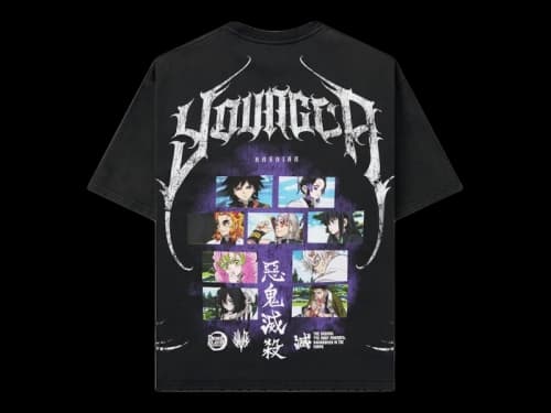 YoungLA x Demon Slayer: Kimetsu no Yaiba Anime Tee The Hashira