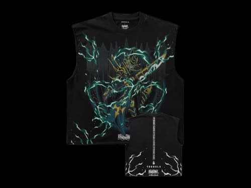 YoungLA x Yu-Gi-Oh! Cut-Off T-shirt Lightning Paladin