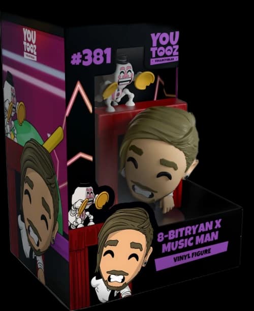 Youtooz 8-BitRyan x Music Man Vinyl Figure