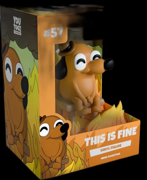 Youtooz This Is Fine Vinyl Figure