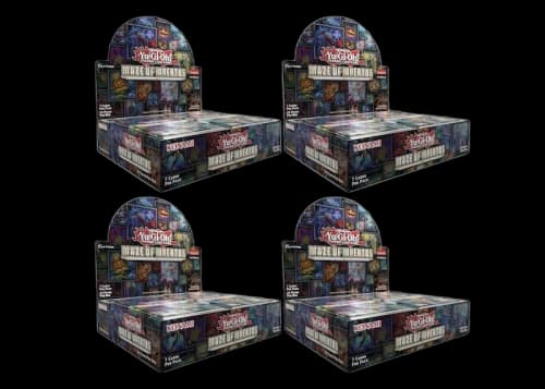 Yu-Gi-Oh Maze of Muertos Booster Box 4x Lot