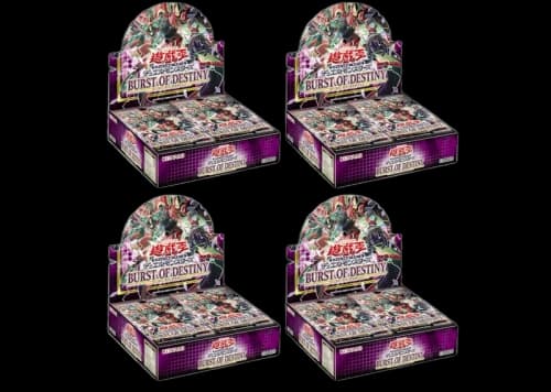 Yu-Gi-Oh! OCG Burst of Destiny Booster Box (Japanese) 4x Lot