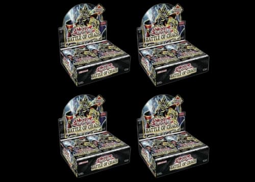 Yu-Gi-Oh! TCG Battle of Chaos Booster Box (English) 4x Lot
