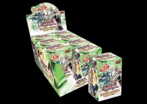 Yu-Gi-Oh! TCG Hidden Arsenal: Chapter 1 1st Edition Collectors Display Box (Set of 8)