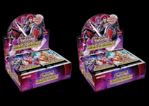 Yu-Gi-Oh! TCG King's Court Booster Box 2x Lot