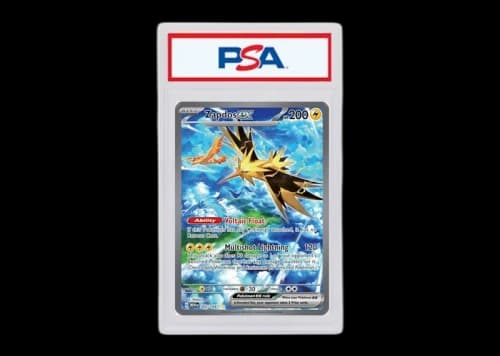 Zapdos ex 2023 Pokémon Scarlet & Violet 151 Special Illustration Rare #202/165 (PSA or BGS Graded)