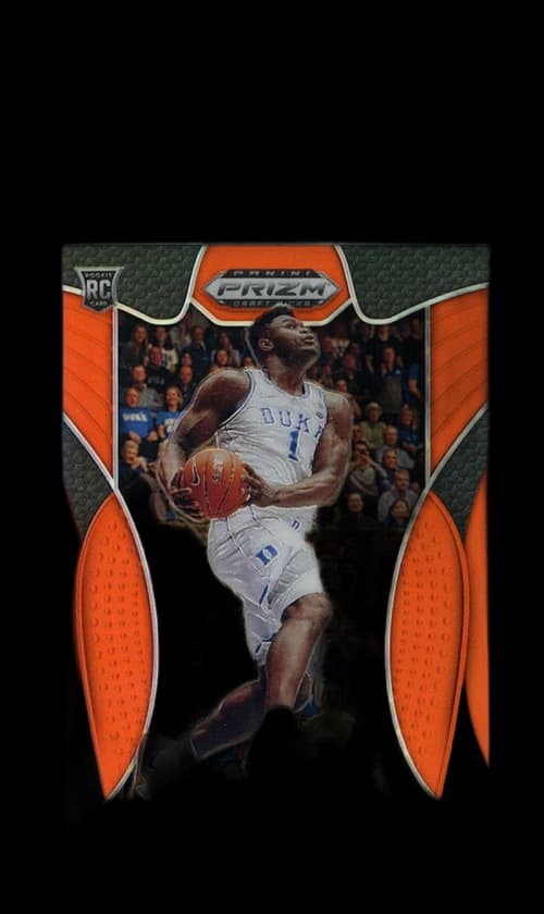 Zion Williamson 2019 Panini Prizm Draft Picks Rookie Orange #1 (PSA or BGS Graded)