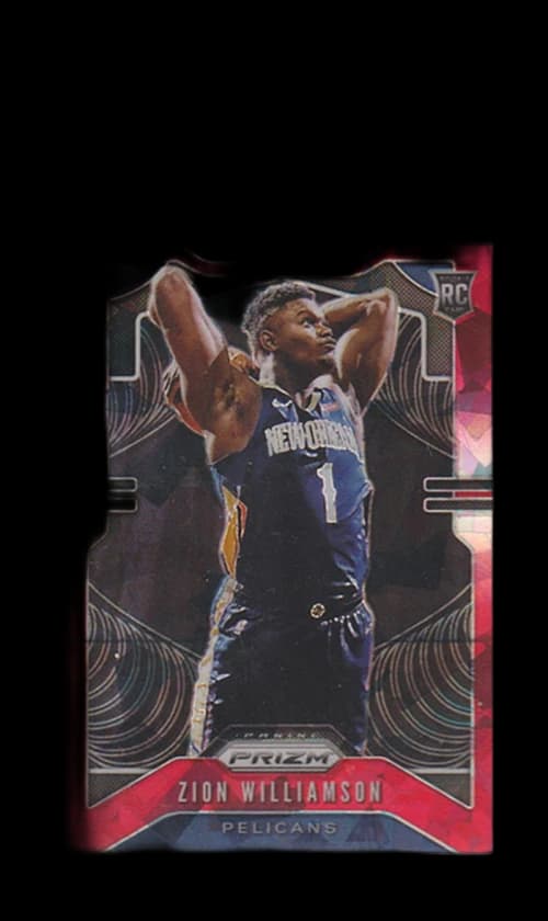 Zion Williamson 2019 Panini Prizm Rookie Red Ice #248 (PSA or BGS Graded)