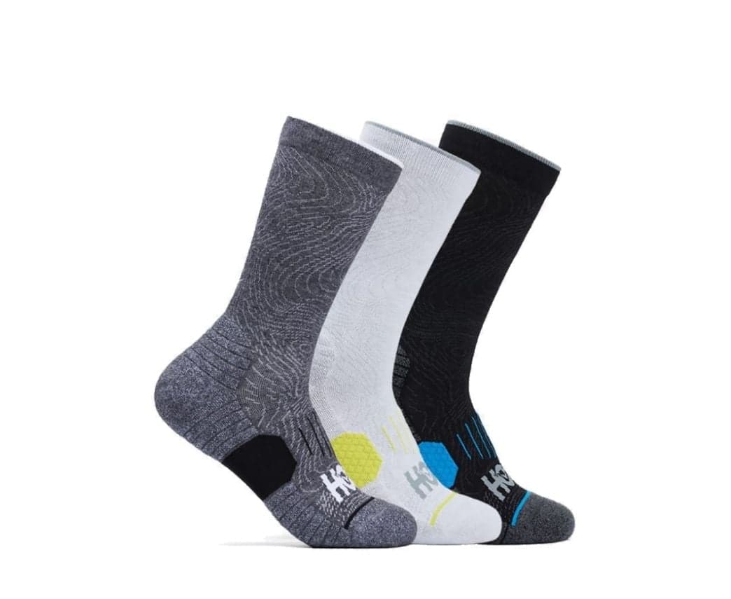 Hoka Crew Run Sock 3-Pack