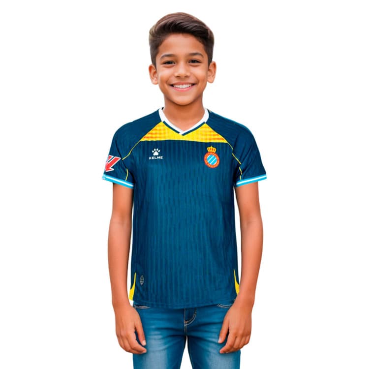 Kelme RCD Espanyol Tercera Equipación Niño