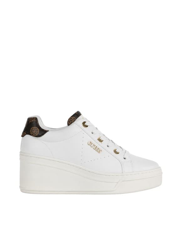 Guess zapatillas roazy en color blanco para mujer