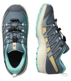 Salomon Zapatillas Xa Pro V8 WP J Niños Trooper Blue — foto 6