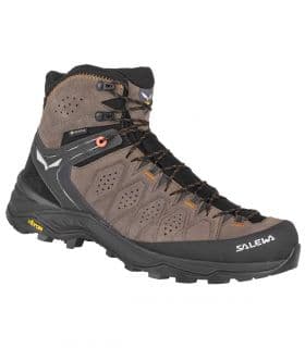 Salewa Botas Alp Trainer 2 Mid Gtx Hombre Brown Wallnut