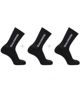 Salomon Calcetines Everyday Crew 3 Pack Black